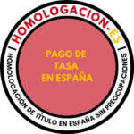 PAGO DE TASA EN ESPAÑA