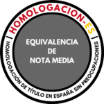 EQUIVALENCIA DE NOTA MEDIA