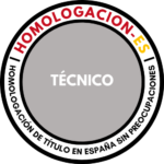 TÉCNICO O TÉCNICO SUPERIOR