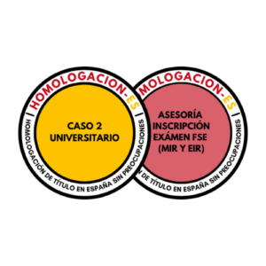 HOMOLOGACION + INSCRIPCION FORMACION SANITARIA ESPECIALIZADA