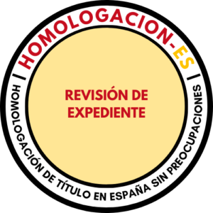 REVISION DE EXPEDIENTE DE HOMOLOGACION DE TITULO EN ESPAÑA